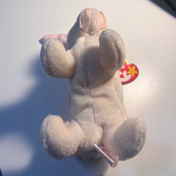 TY Beanie Baby Nibbler the Bunny Rabbit Plush - Picture 3 of 5